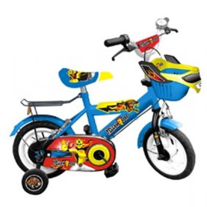 Yellow Superman (64) 14 inch Children bicycle